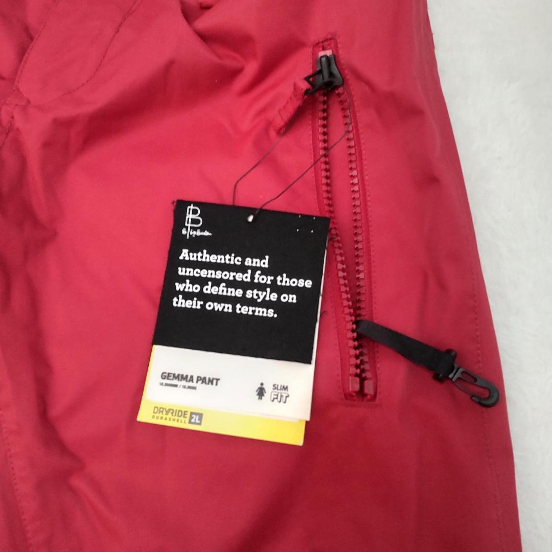 BURTON バートン スノボパンツ レディース Lサイズ レッド 赤