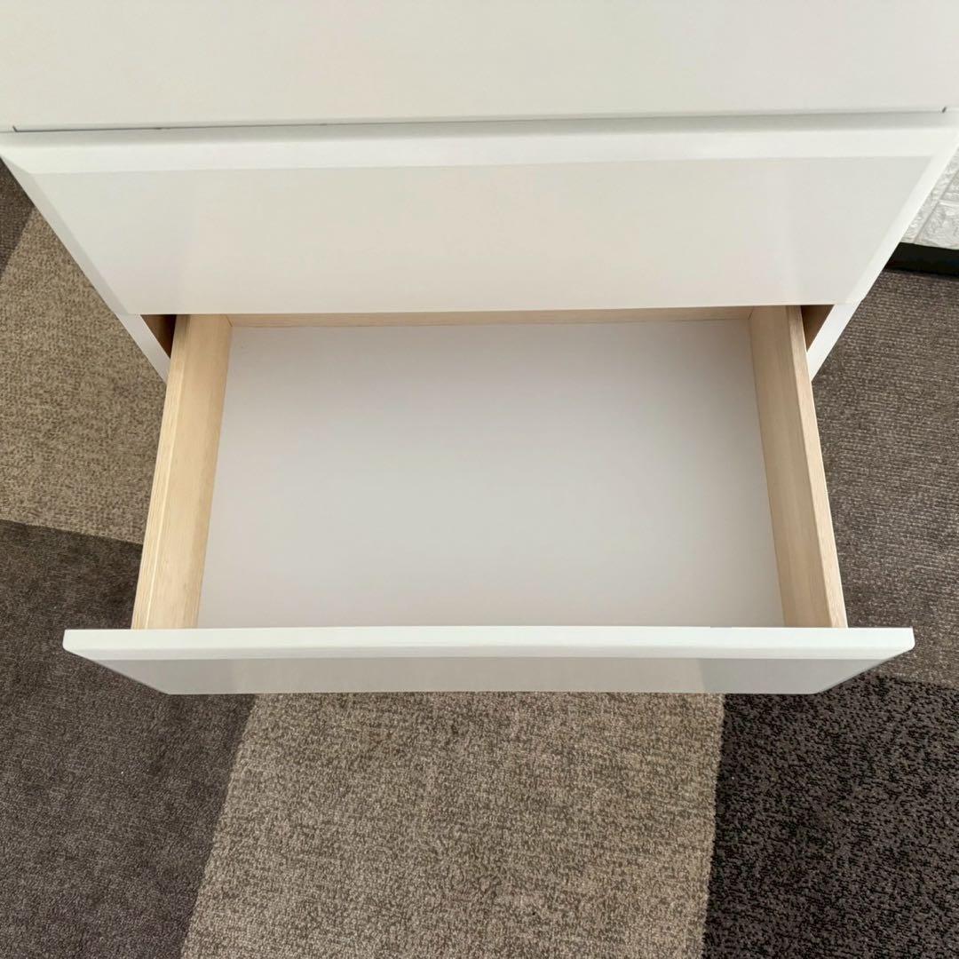 東京23区配送無料✨アルファタカバ　ディズニー　ハイチェストミッキー　ホワイト