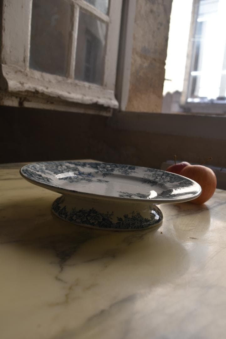 超美品 サンタマン　マリールイーズ　 コンポティエ 皿　フランスアンティーク