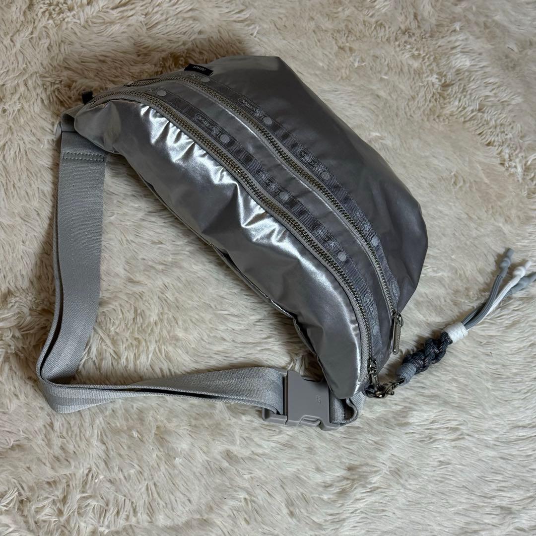 LeSportsac×Ameri DX Belt Bag シルバー ボディバッグ