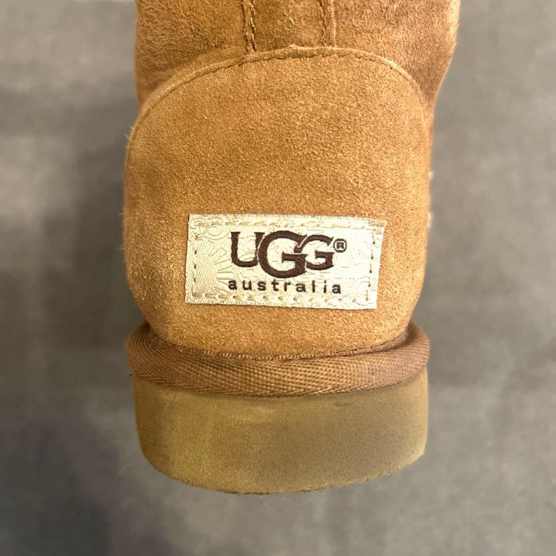 UGGアグ　クラシックミニ5884 24cm ムートンブーツ　ブラウン