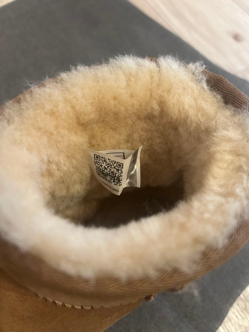 UGGアグ　クラシックミニ5884 24cm ムートンブーツ　ブラウン