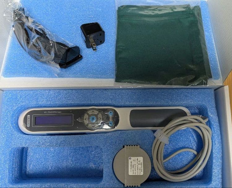 家庭用ナローバンドUVB光線治療器(UVB蛍 光管1本搭載)フィリップス製