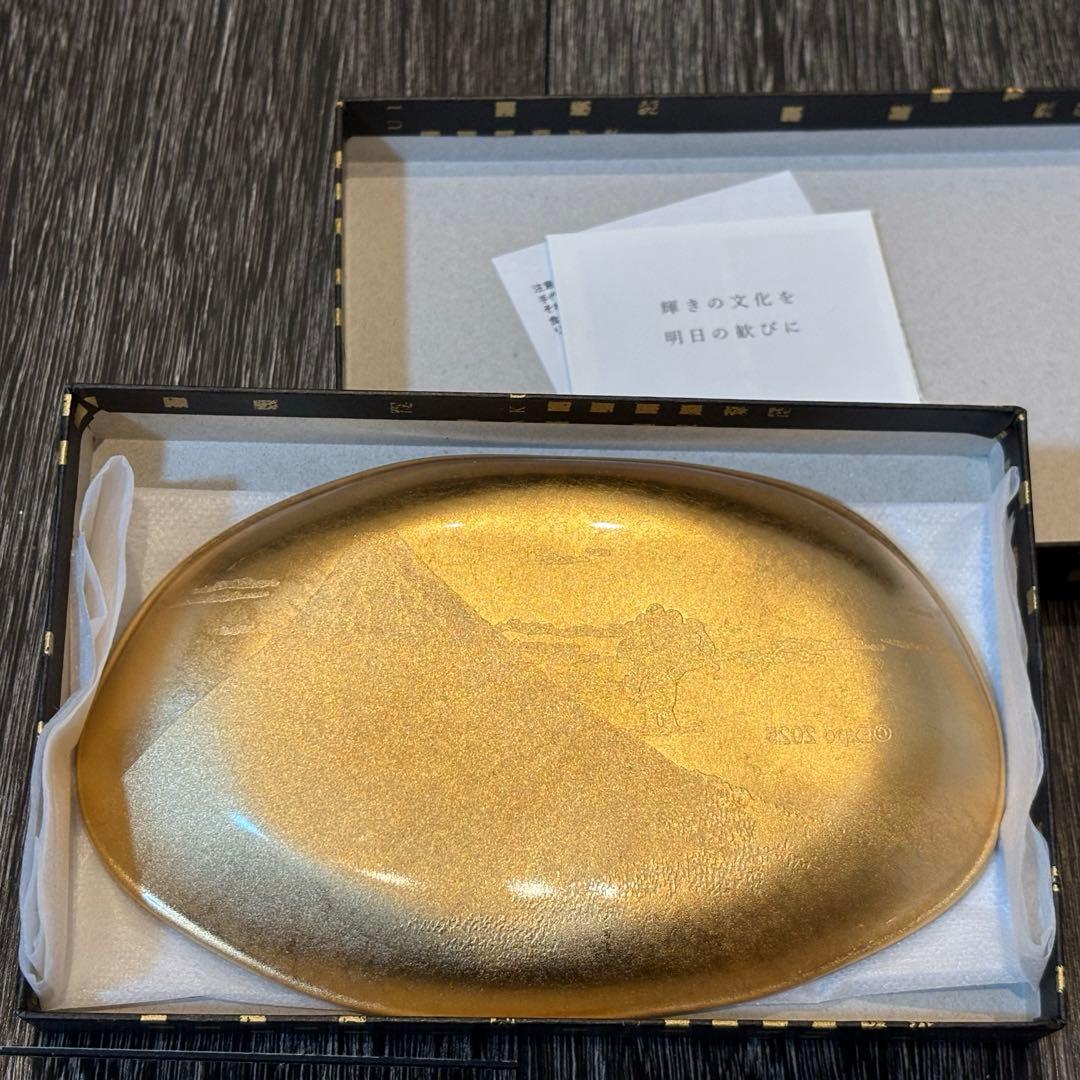 ミャクミャク　ガラストレー　2点セット