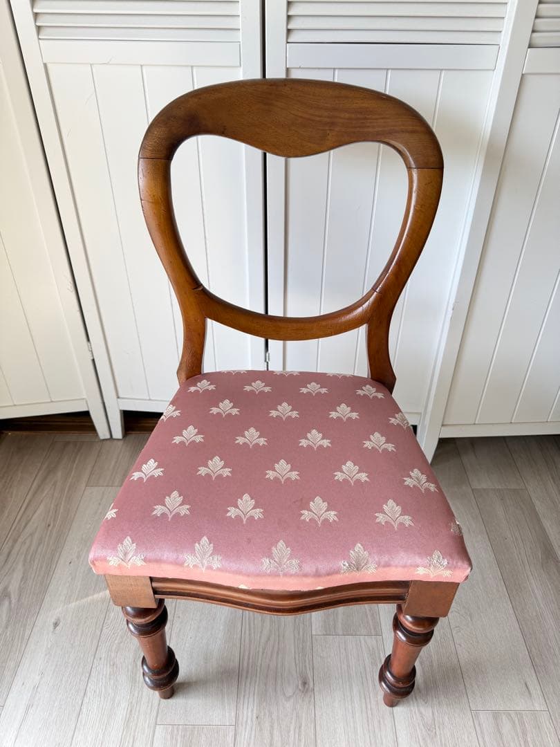 イギリス アンティーク 家具 バルーンバックチェア 椅子 イス 英国