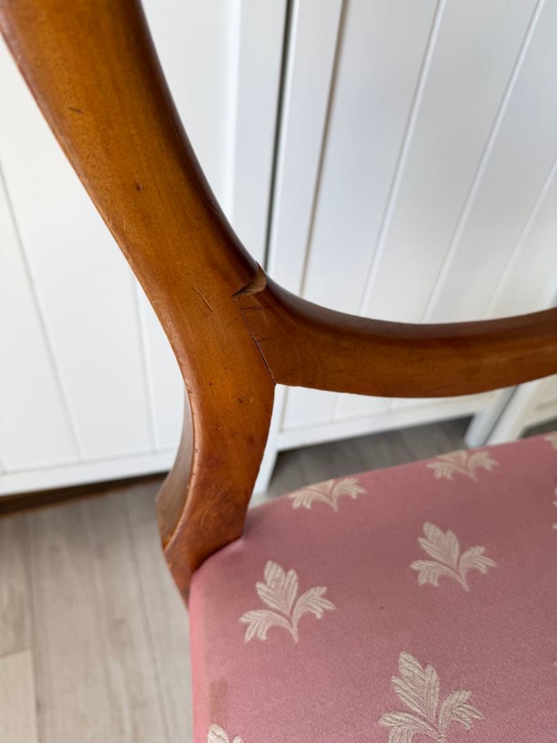 イギリス アンティーク 家具 バルーンバックチェア 椅子 イス 英国