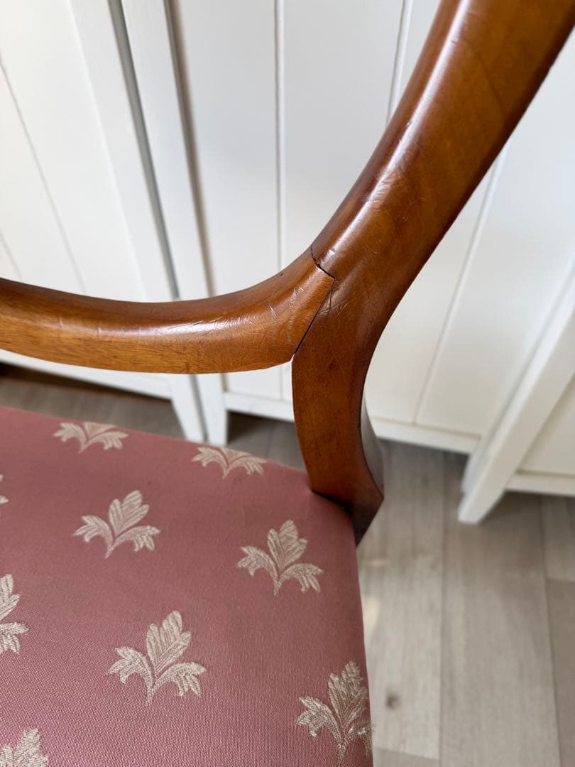 イギリス アンティーク 家具 バルーンバックチェア 椅子 イス 英国