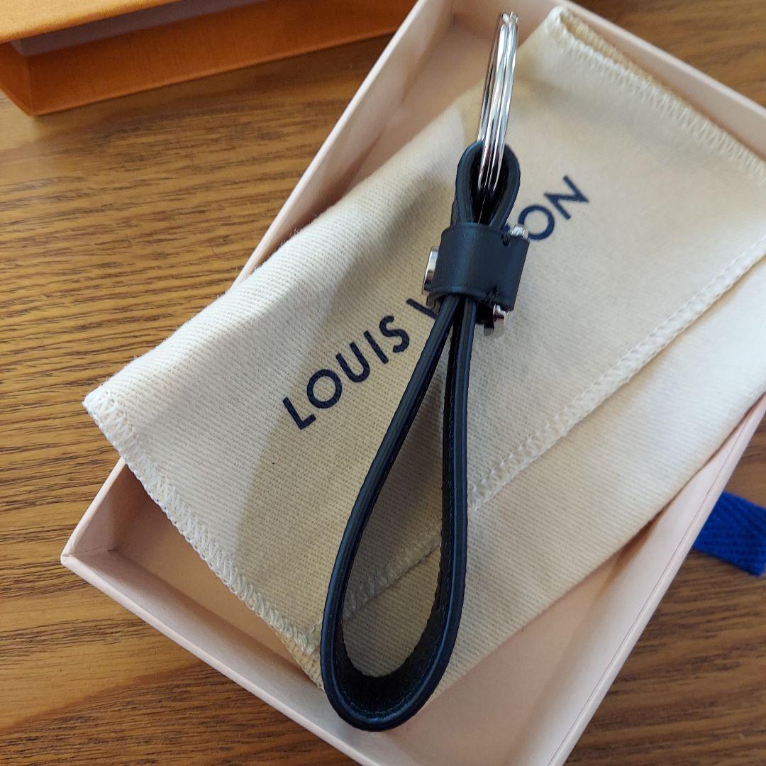 美品✨Louis Vuitton レザー キーホルダー キーリング ドラゴンヌ