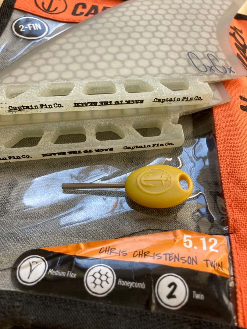 サーフィン・ボディボード Christenson TWIN Keel 5.12 Honeycomb RTM