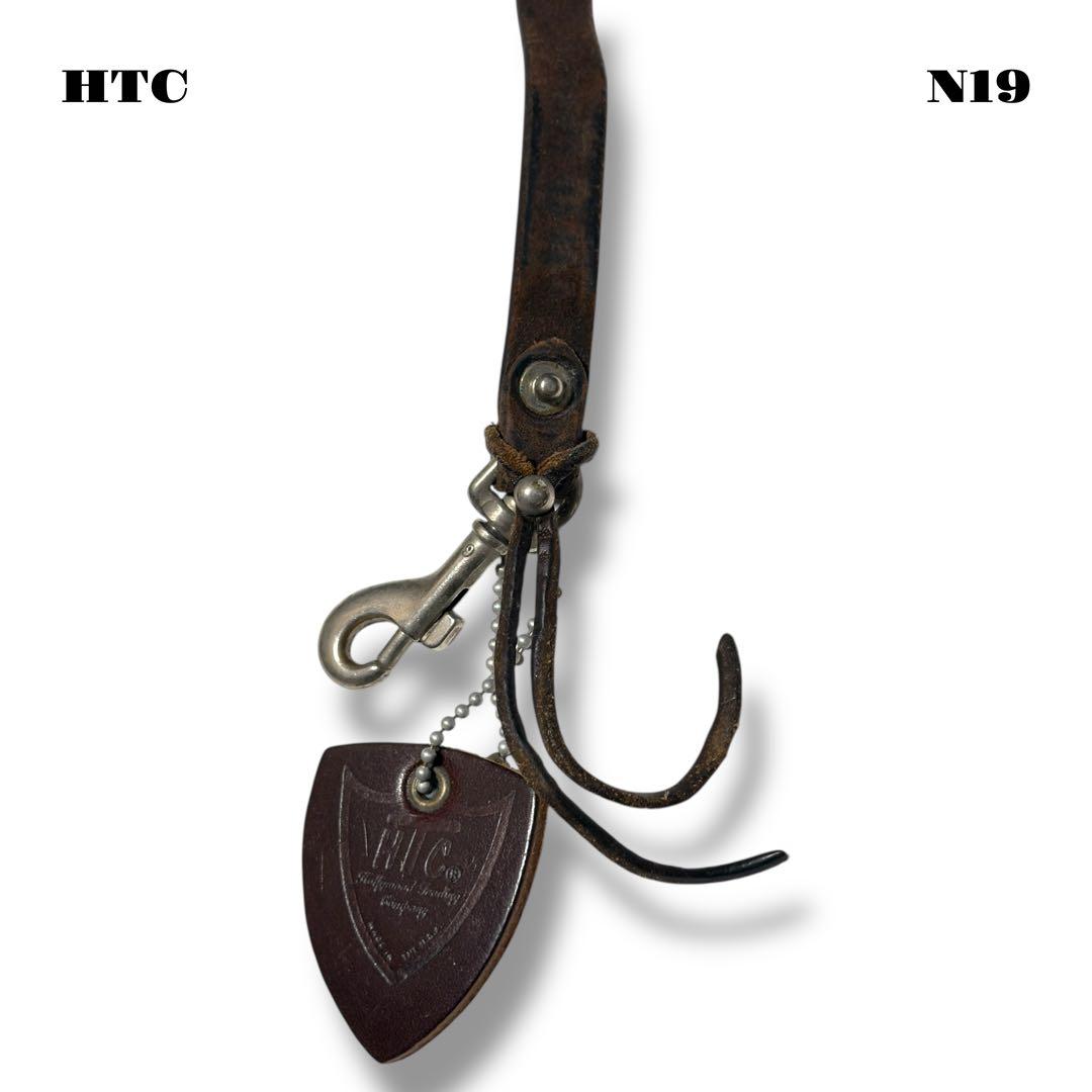 ★限定出品★ HTC レザー スタッズ キーリング キーホルダー ベルト ループ