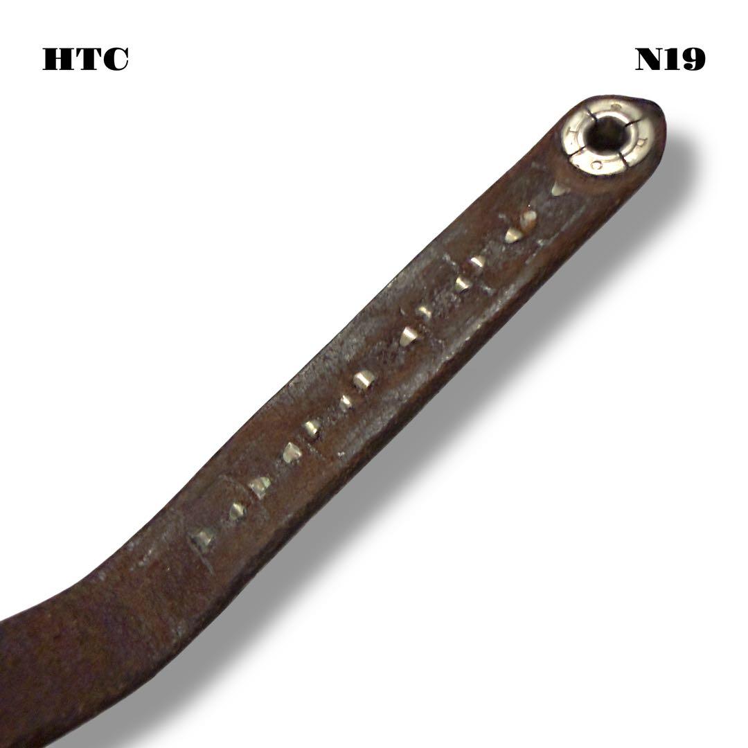 ★限定出品★ HTC レザー スタッズ キーリング キーホルダー ベルト ループ