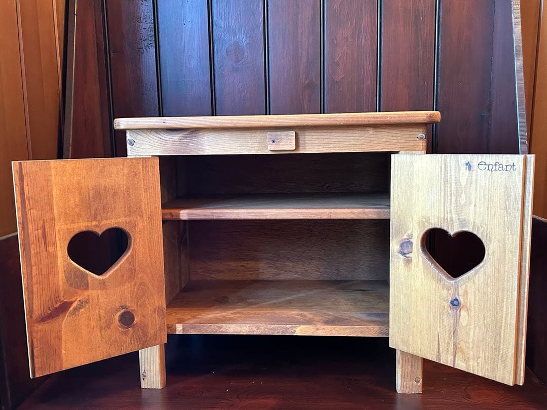 アンファン コーハウス enfant ローボード 家具 収納 カントリー レア