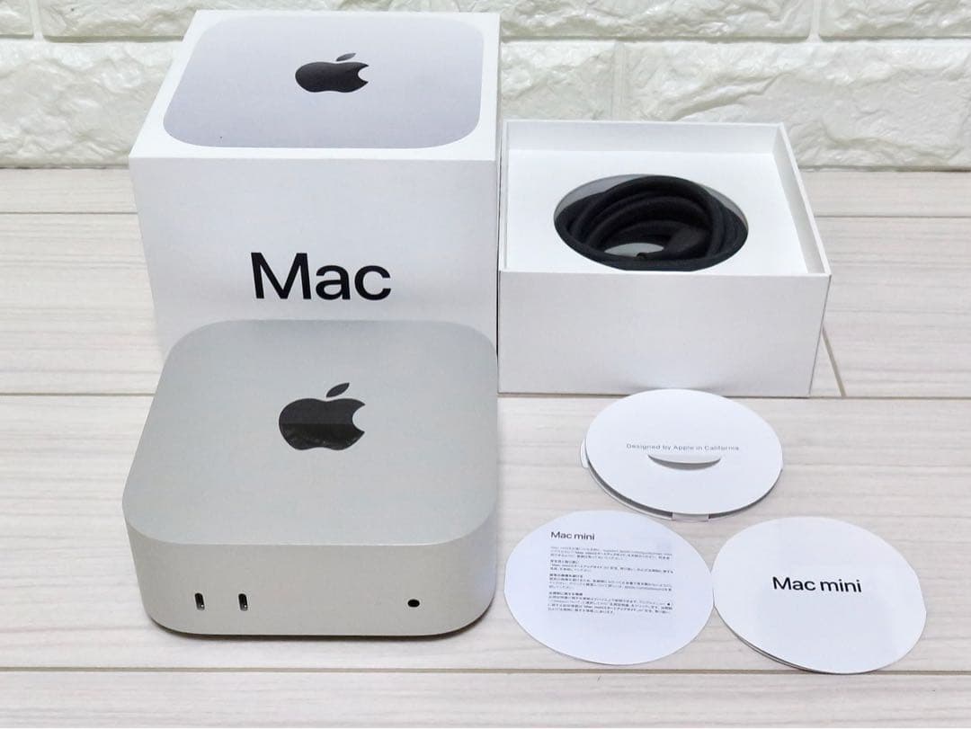 M4 Mac mini メモリ24GB SSD256GB 10GbE