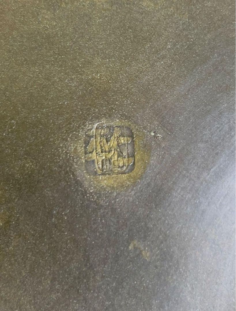 風炉/茶釜/電熱器/唐銅鬼面風炉釜/野々田製電熱器/敷板/茶道具/お点前道具