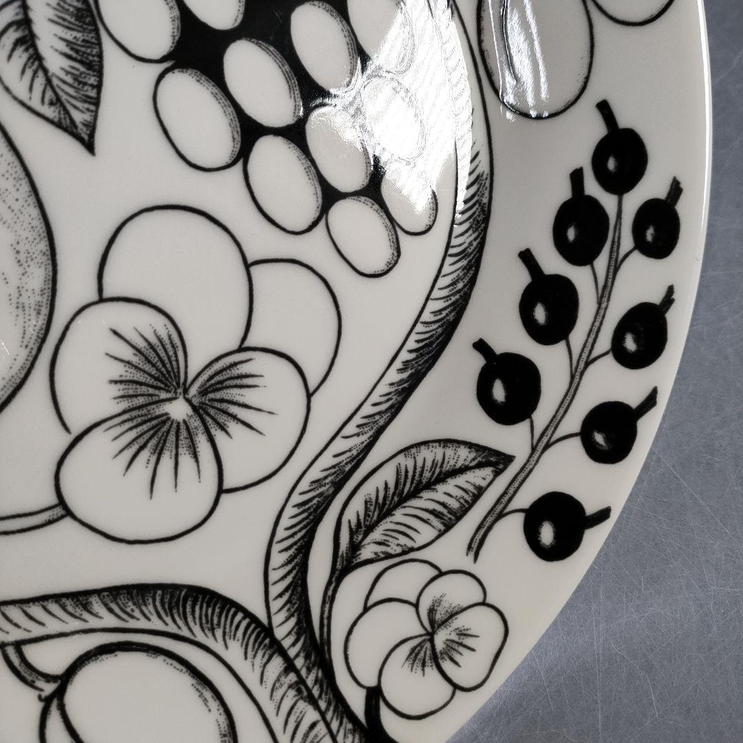 A1239-2/ARABIA/アラビアブラックパラティッシプレート3客/26cm