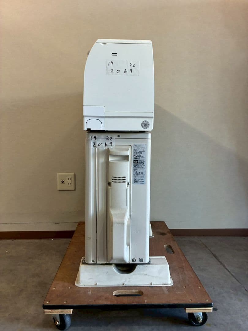 ◯2069 三菱【MSZ-AH2218-W】2019年製 6畳 エアコン 中古