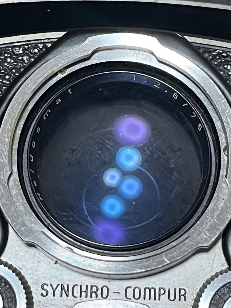 Rolleiflex 二眼レフカメラ Tessar1:3,5 f=75 ジャンク