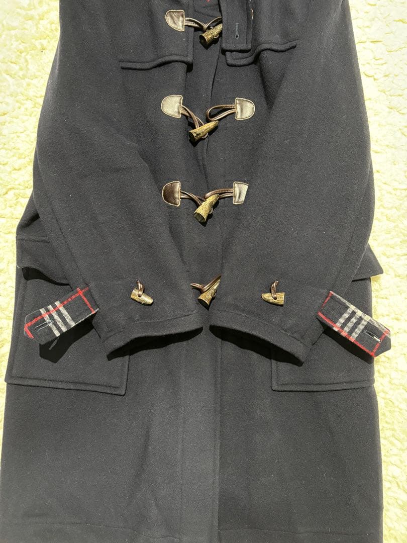 未使用級 BURBERRY バーバリーロンドン ダッフルコート　L カシミヤ混