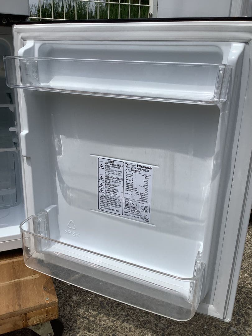 ハイセンス 2ドア冷蔵庫 HR-B95A 93L 2019年製