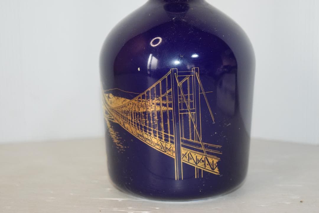 未開栓　Suntory 瀬戸大橋開通記念ボトル 陶器