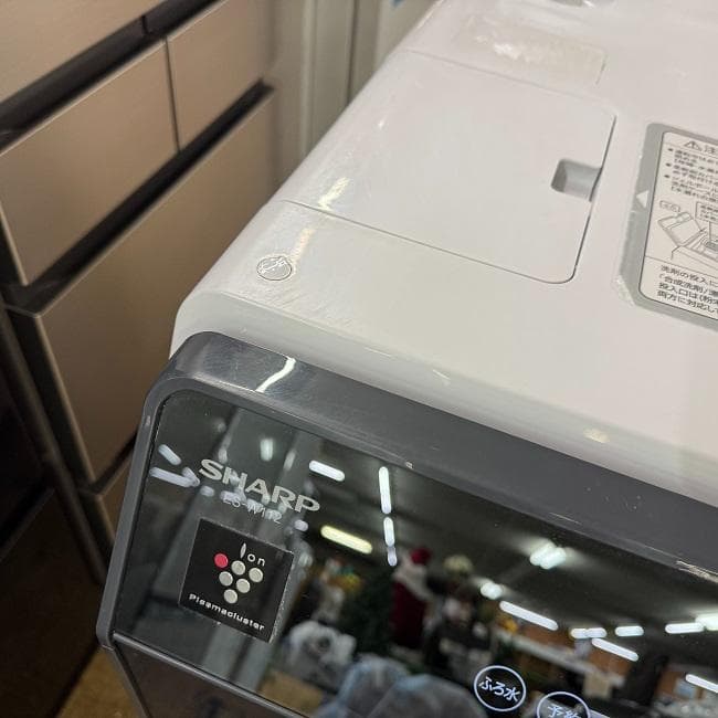 あき　　美品 SHARP シャープ ドラム式洗濯乾燥機 ES-W112