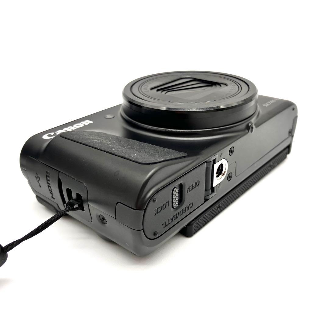 美品Wi-Fi対応♪ Canon PowerShot SX740 HS ブラック