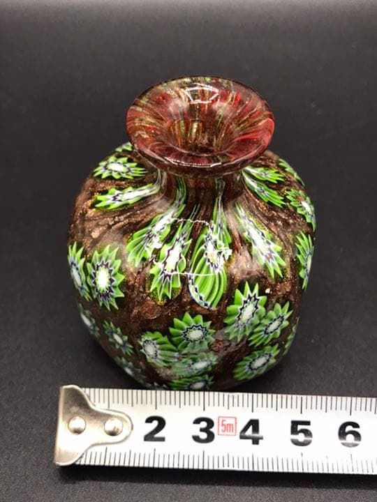 再値下！【Vintage】MURANO ムラーノ　花瓶　ミニ花瓶