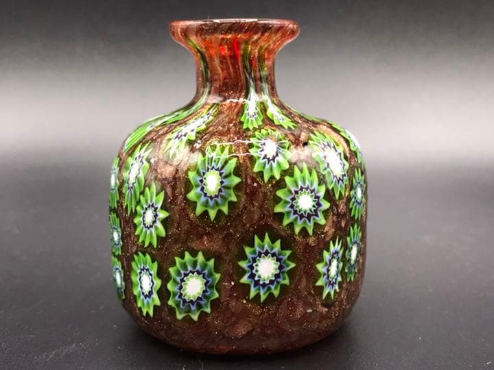 再値下！【Vintage】MURANO ムラーノ　花瓶　ミニ花瓶