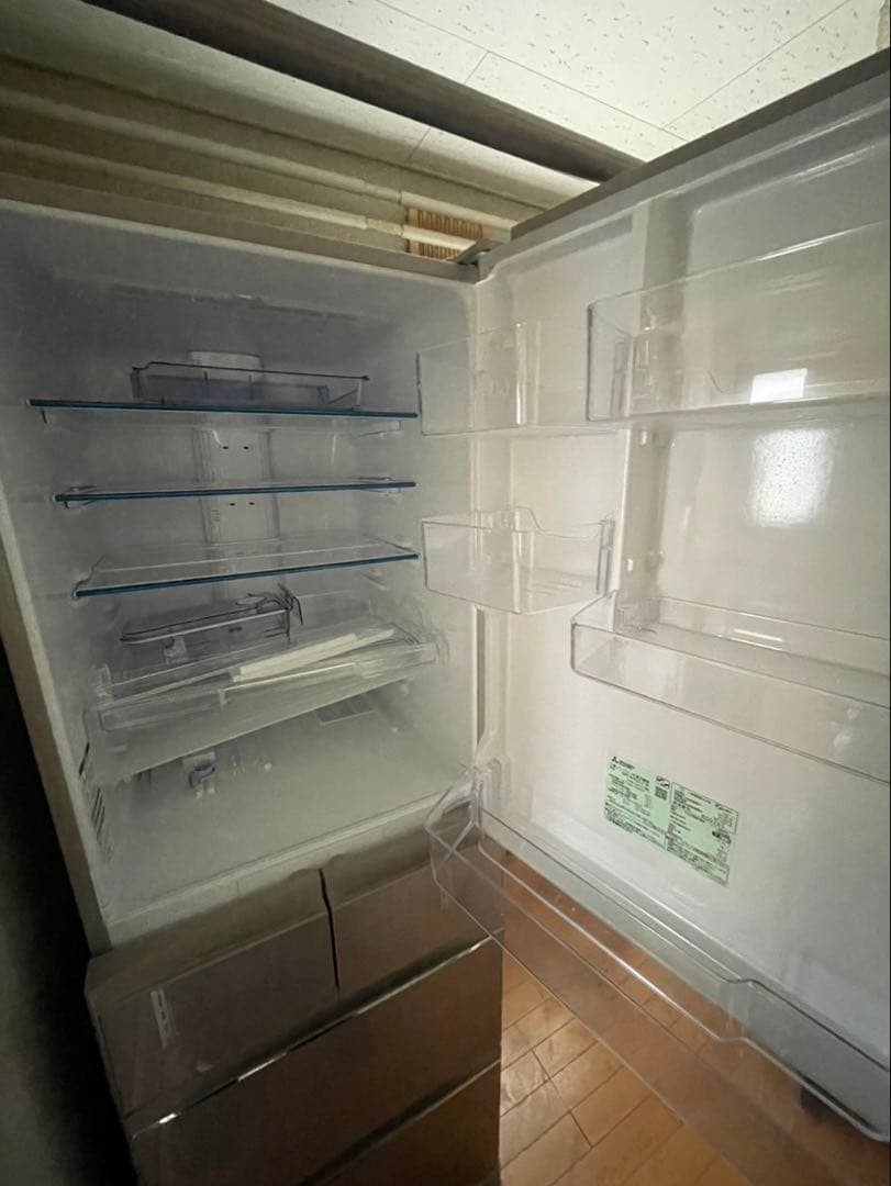 5月末販売終了予定【ほぼ未使用】三菱 冷蔵庫 455L MR-B46D-F