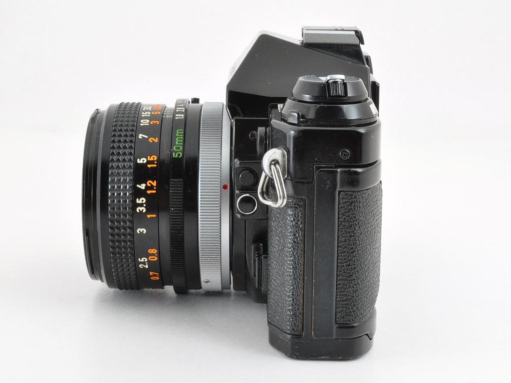 キヤノン AE-1 PROGRAM ブラック FD 50 f1.8 SC 動確