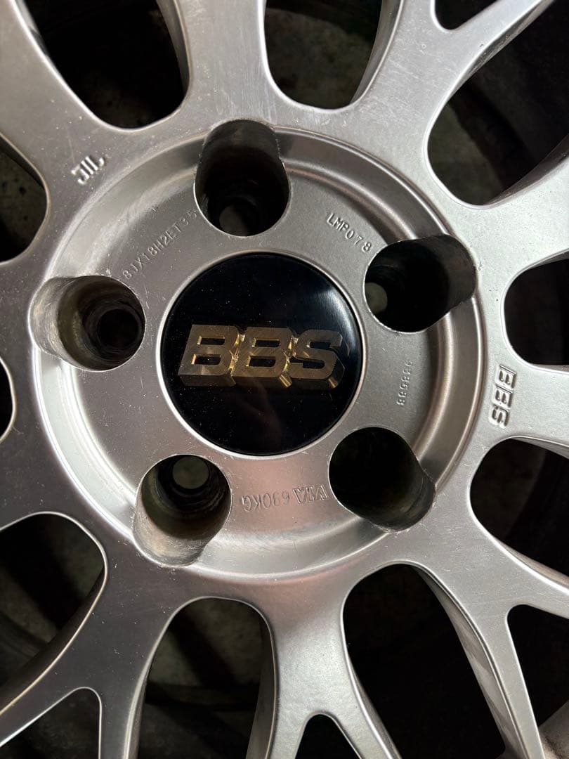 （本物）BBS LM 18インチ　8J 9J