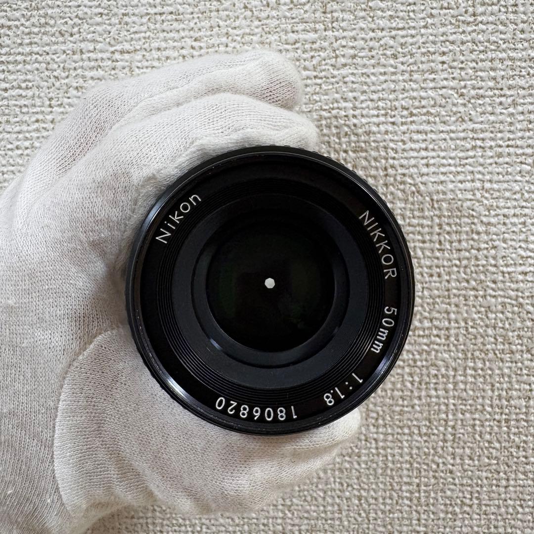 NIKKOR 50mm f/1.8 レンズ　ニコン　Nikon