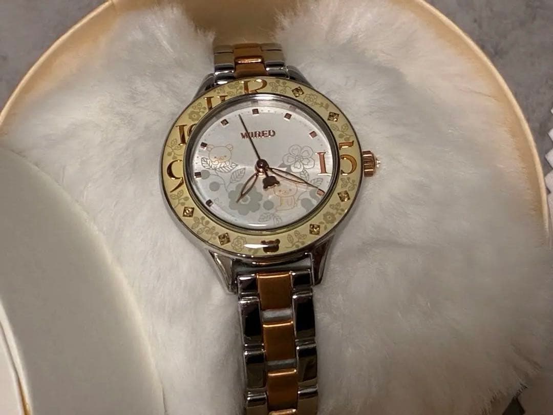 リラックマ 腕時計 WIRED f リラックマ15周年記念