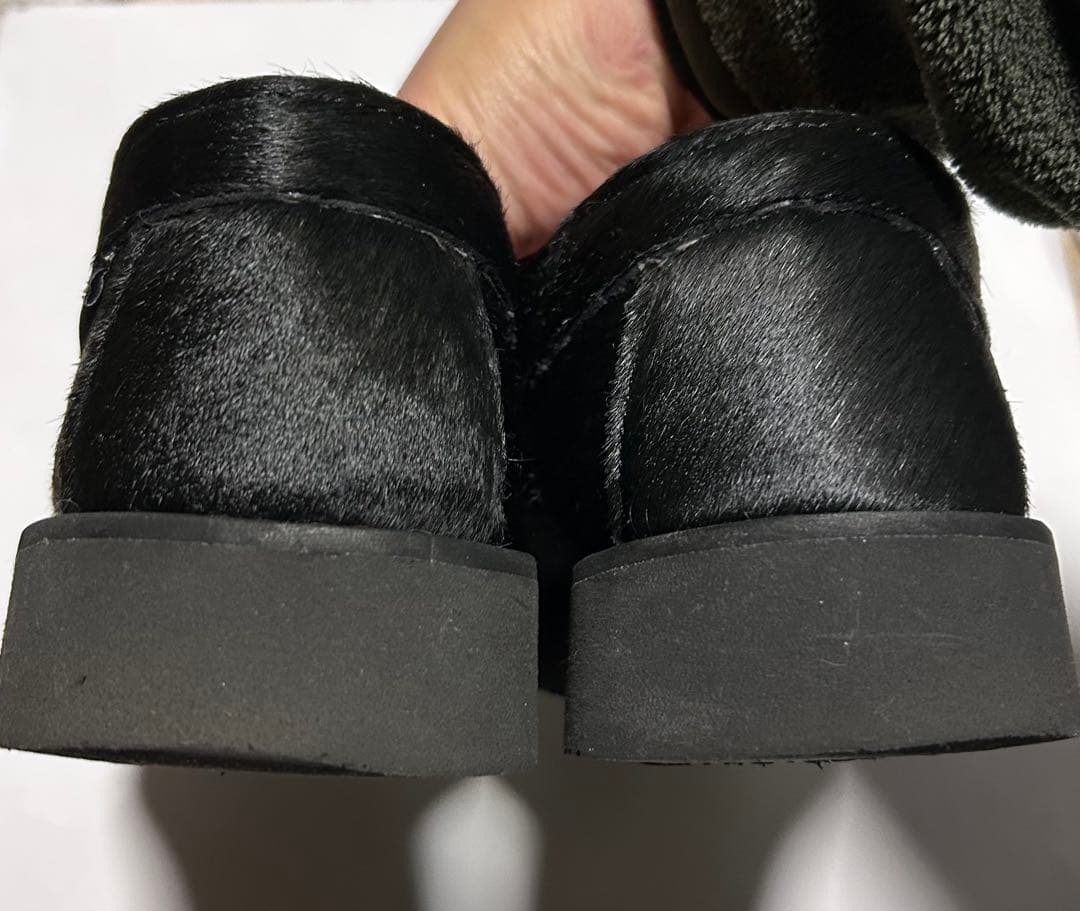 engineered garments × SEBAGO 黒 ハラコローファー