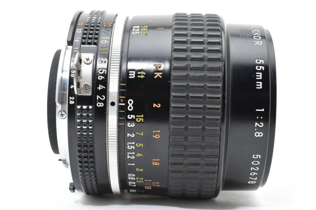 レンズ(単焦点) Nikon Ai-S Micro NIKKOR 55mm F2.8 #943