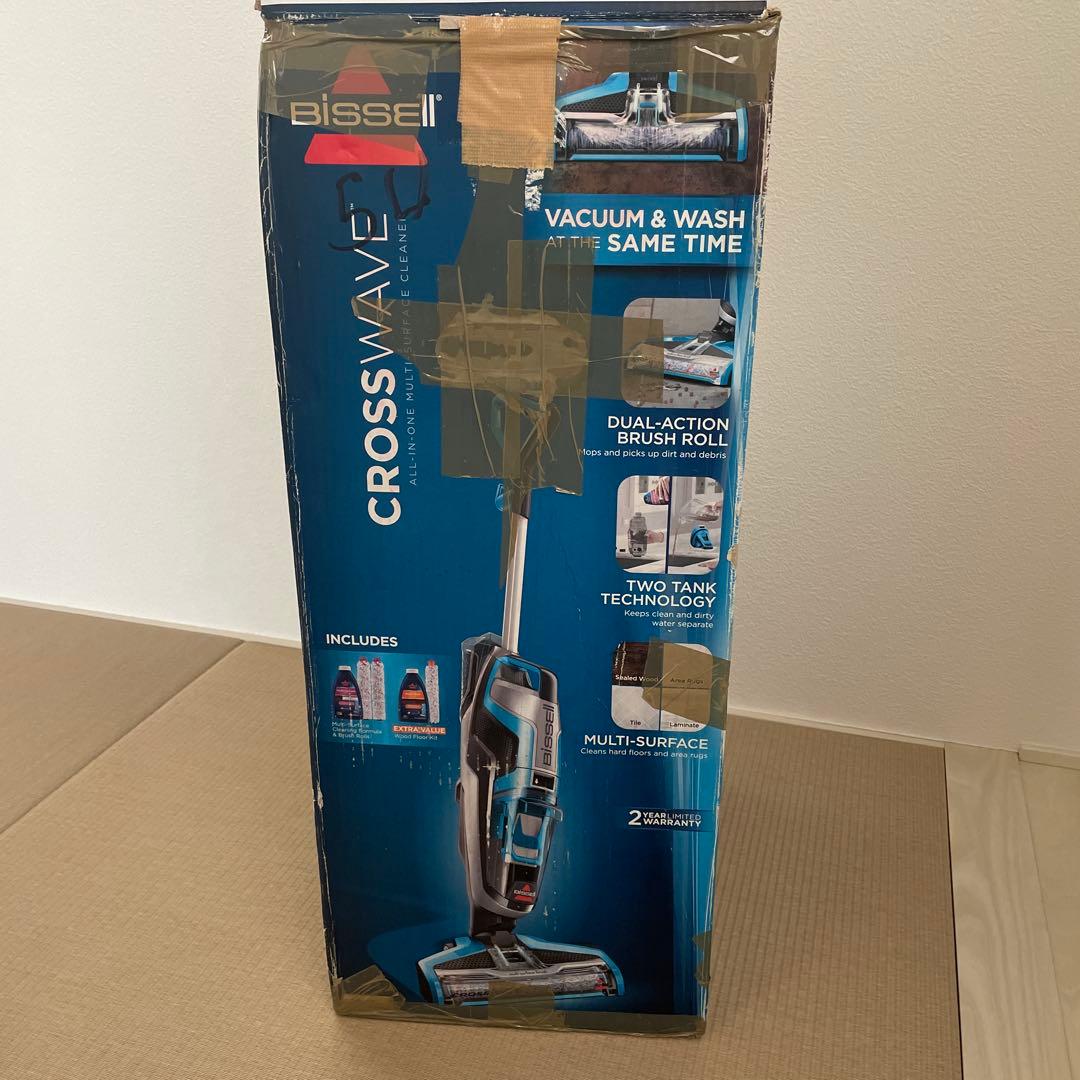 希少！Bissell スチームクリーナー　アメリカ家電　CROSS WAVE