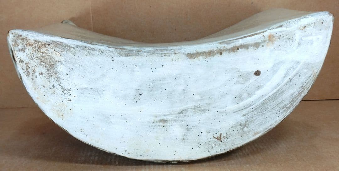 【本物保証】金城次郎 魚紋抱瓶 共箱(本人書付）栞 ヤナゲンプライス票 人間国宝