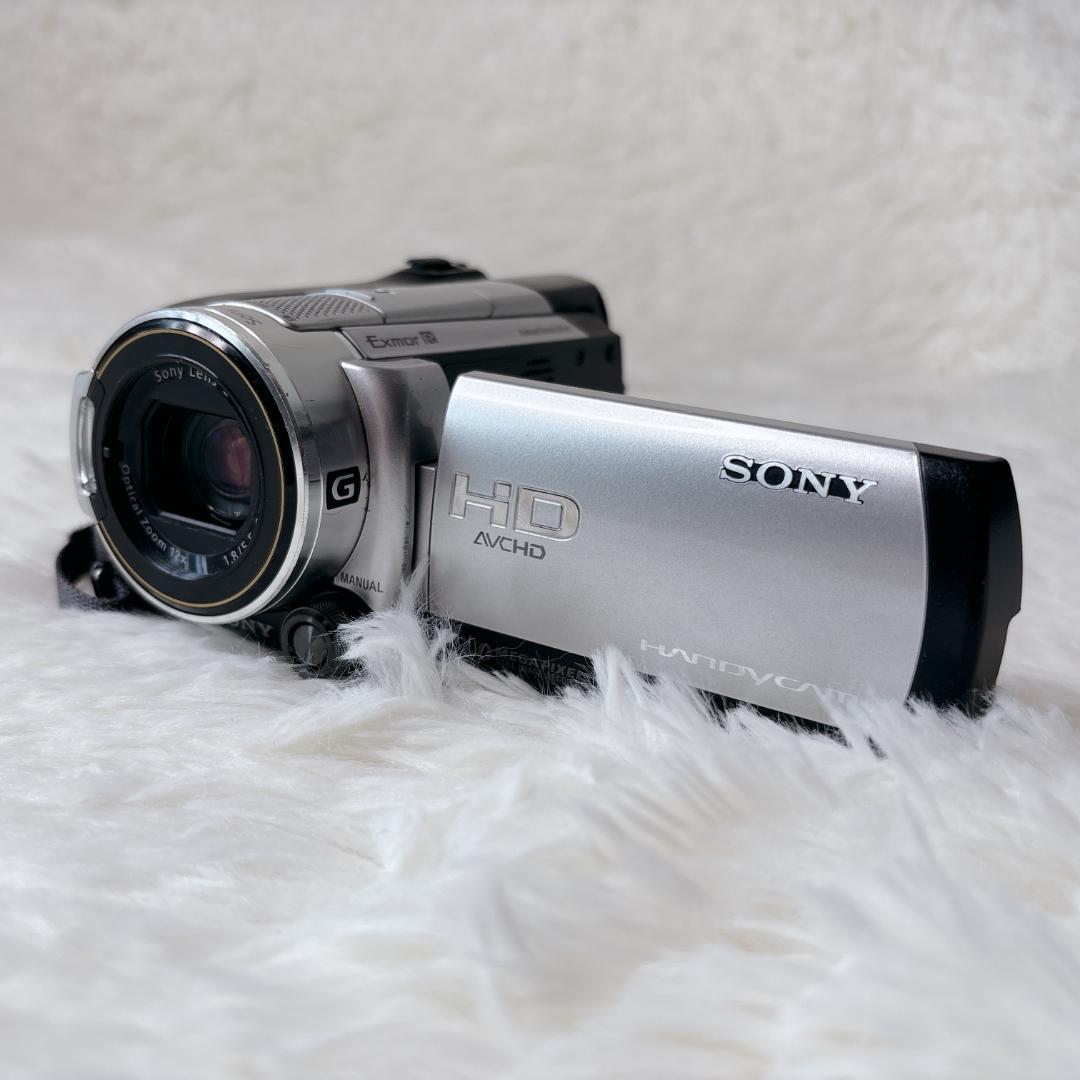 SONY ソニー HDR-XR500V ハンディカム ビデオカメラ シルバー