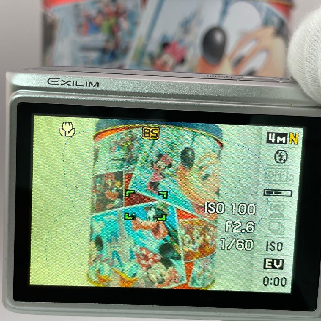 実写美⭕️外観美【動作確認済】CASIO EXILIM EX-Z100 シルバー