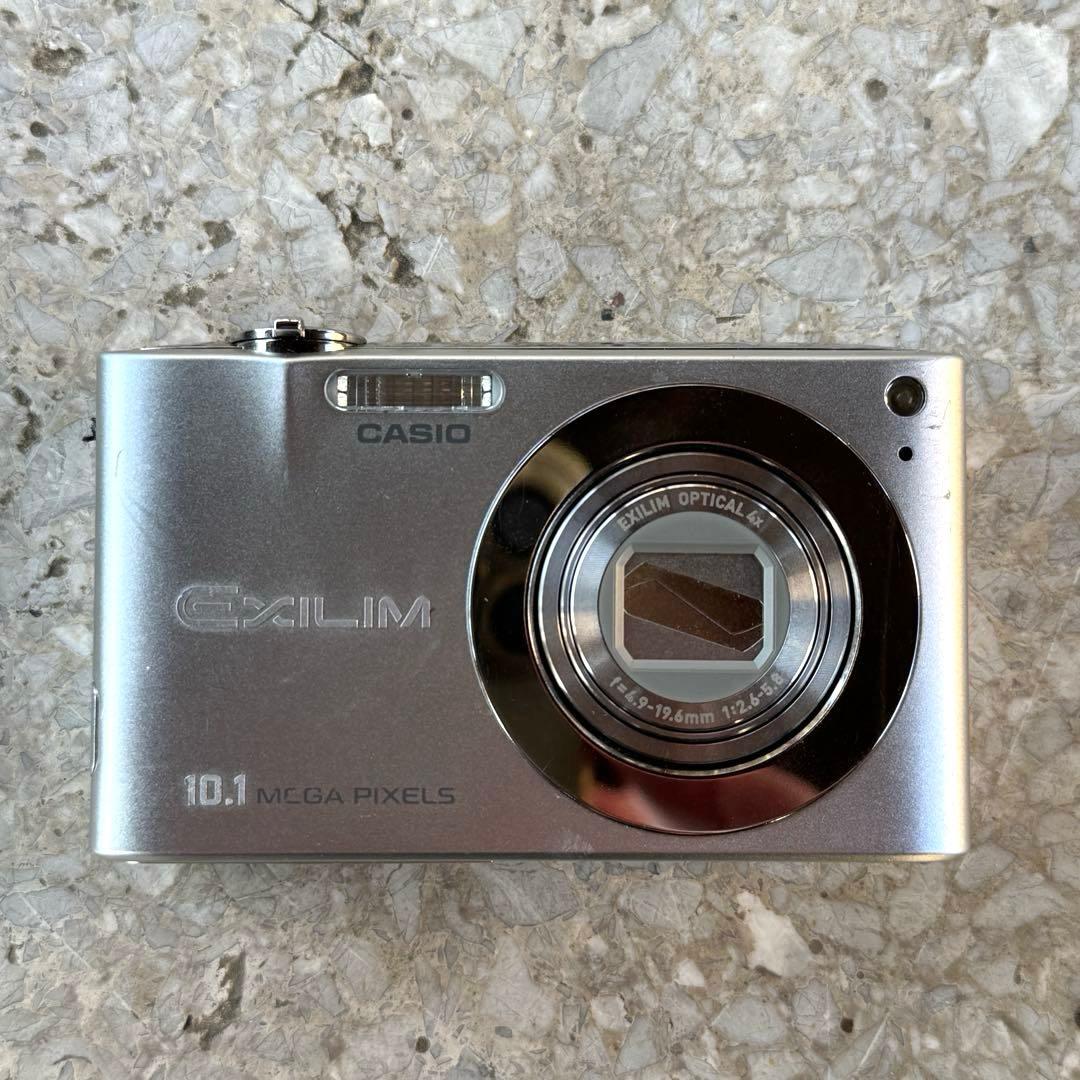 実写美⭕️外観美【動作確認済】CASIO EXILIM EX-Z100 シルバー