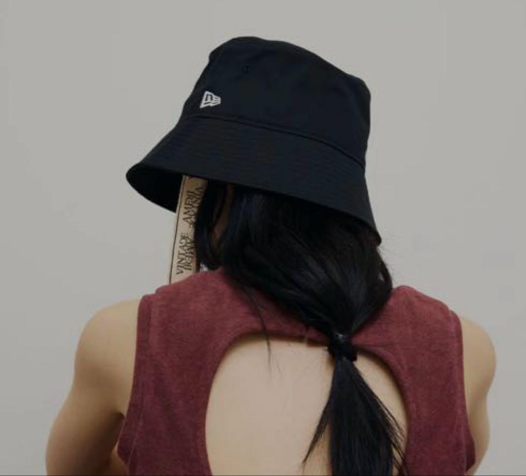 NEW ERA×Ameri LOGO TAPE BUCKET HAT