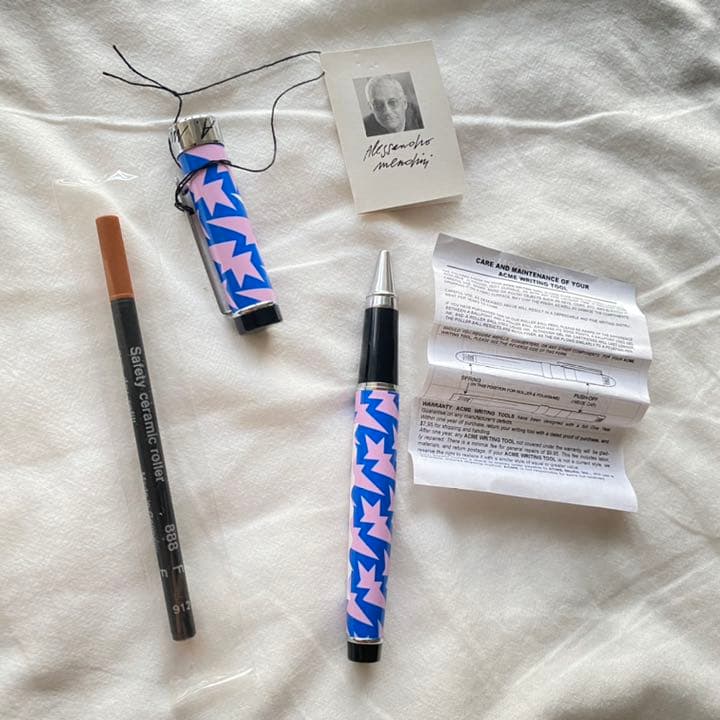 ACMEボールペンAlessandroMendini希少OLLOS新品ケース入