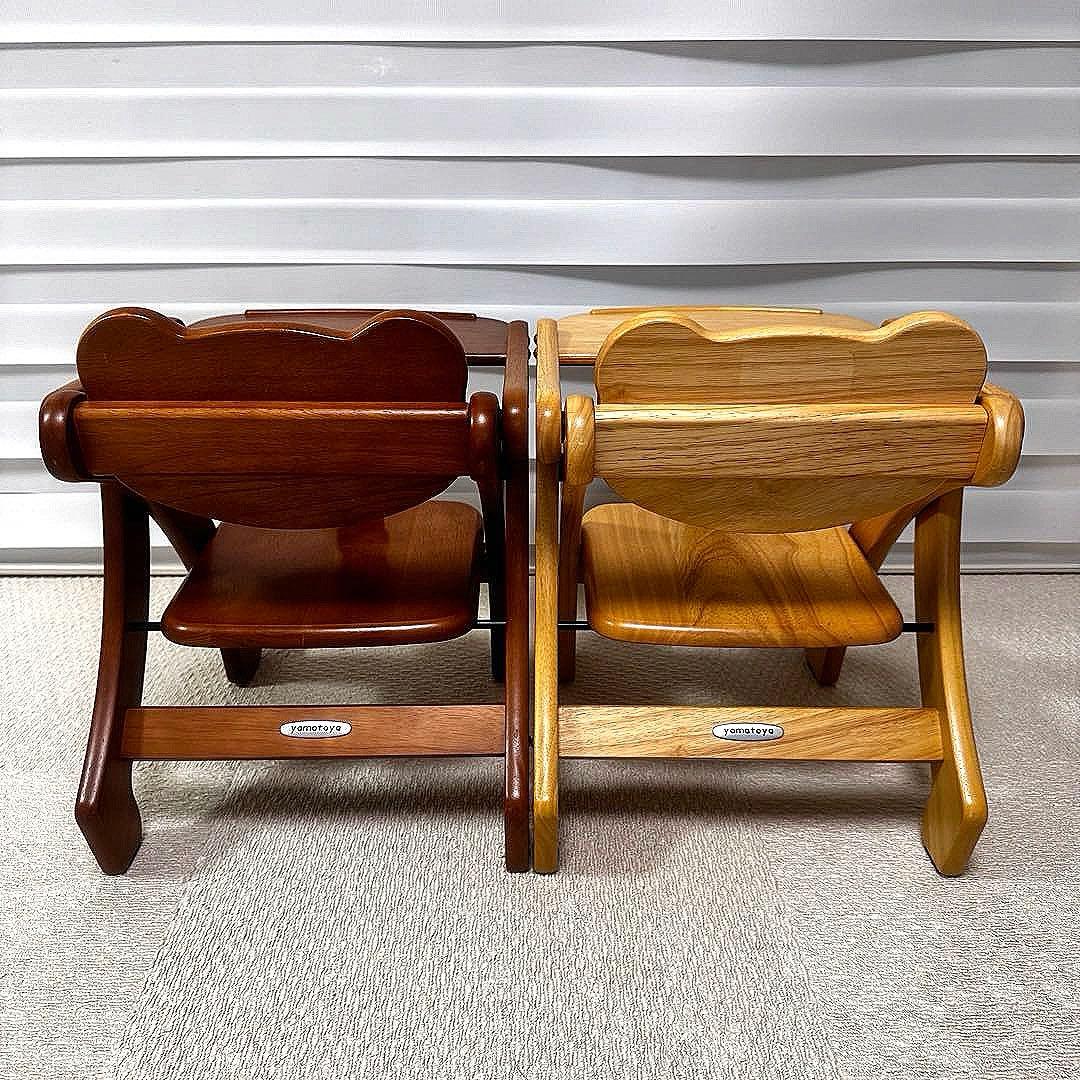 【美品】大和屋　折りたたみローチェア(二脚セット)