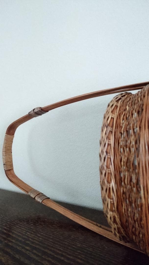 竹籠　竹で編んだかご