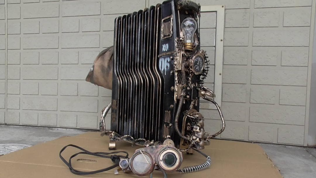 S型３段切り替え500/700 1200W オイルヒーター スチームパンク