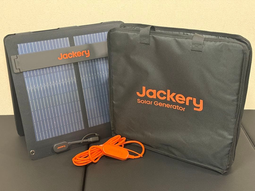 送料込みJackery ポータブル電源 ソーラーパネルセット