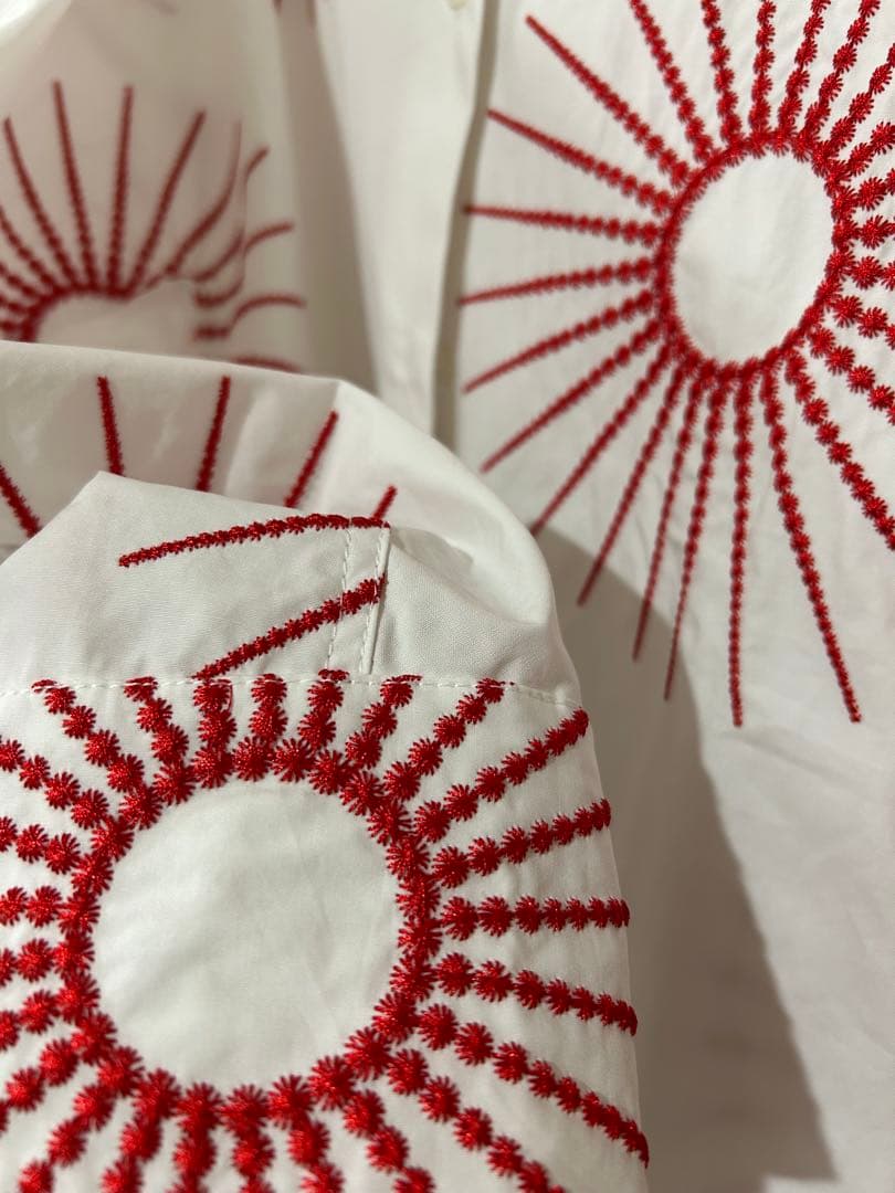 【B品特価】DRIES VAN NOTEN／ドリスヴァンノッテン／刺繍シャツ