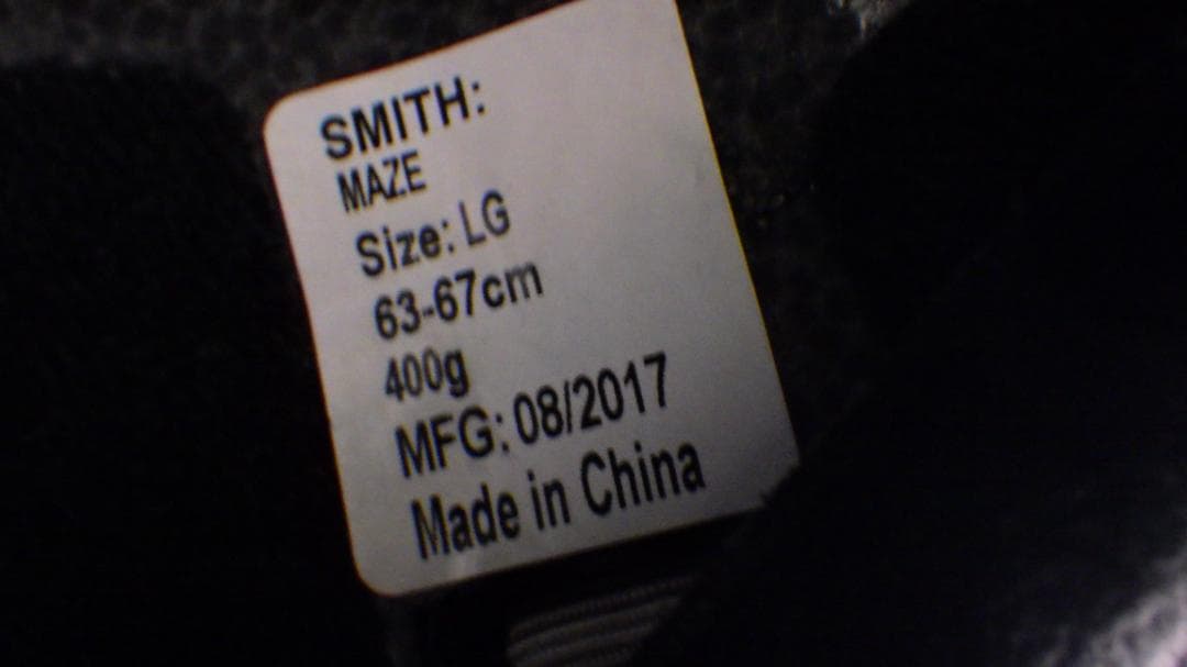 い*う様 694/SMITH MAZE　スノーボード ヘルメット ネイビー/迷彩