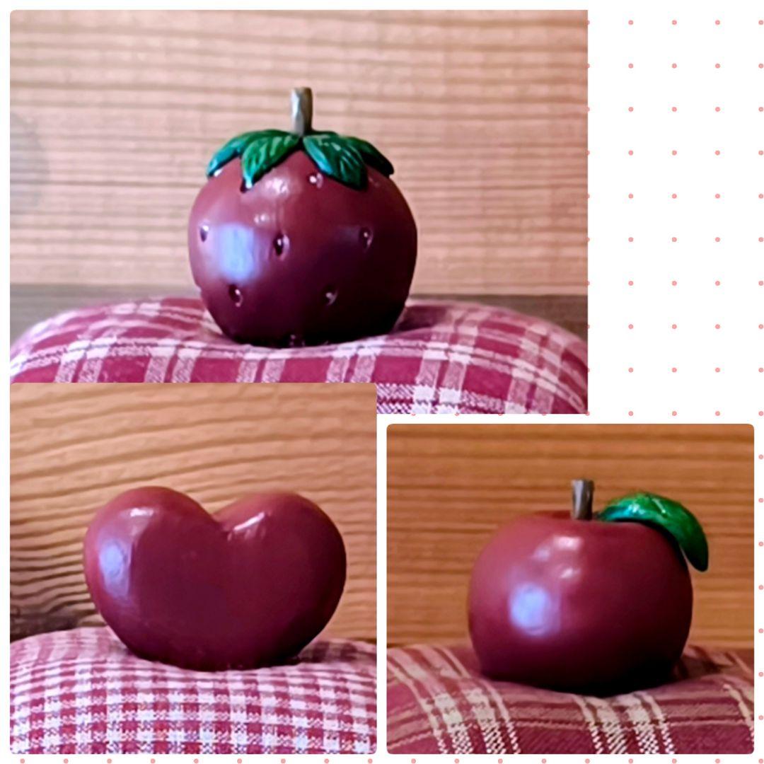 ⭐アメリカンカントリー雑貨♥️りんご∗ハート∗いちごのミニキャニスター３個セット