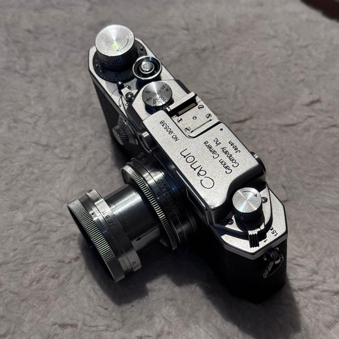 バルナックキャノンCanon Serenar 50mm f1.9 沈胴レンズ